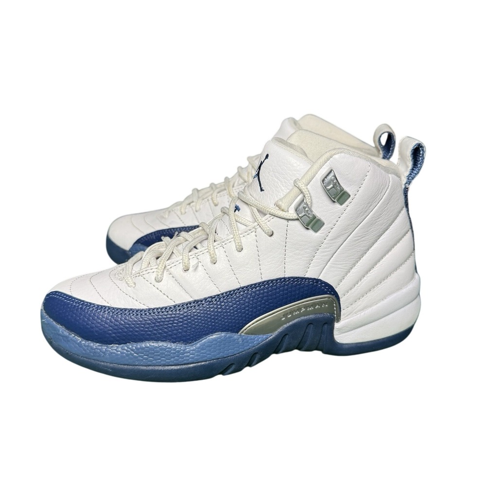 Nike Air Jordan 12 Retro French Blue 153265-114 Gradeschool Kids Size 4Y